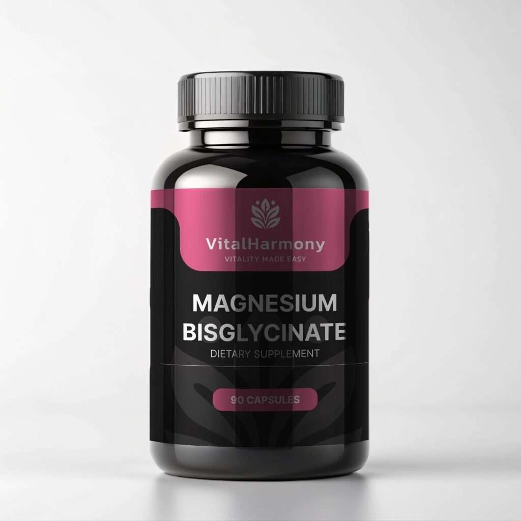 VitalHarmony Magnija Bisglicināts 90 kapsulas